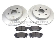 Set 2 dischi e pastiglie freno posteriori per Toyota C-HR 16-24 (Controllare dimensione disco 281mm)