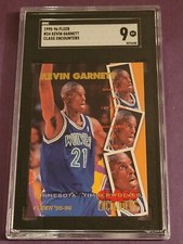 1995 Fleer Class Encounters #24 Kevin Garnett Rookie SGC 9 Mint Timberwolves 