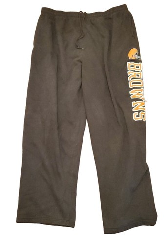 Felpa Cleveland Browns Nike NFL uomo 2XL elastico in vita logo marrone - Foto 1 di 3