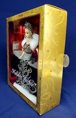 Vintage Mattel 2006 HOLIDAY BARBIE Doll by Bob Mackie BLACK