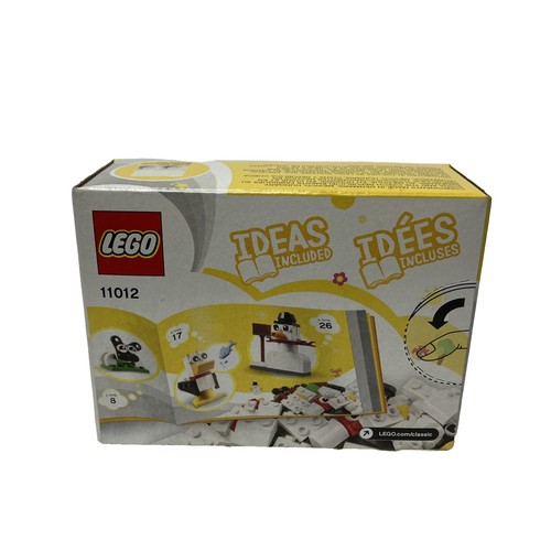 Lego Classic 11012 Creative White Bricks 60 Pieces 3 Ideas Included - Picture 3 of 5