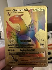 2020 Pokemon Charizard GX Rainbow Gold Foil  150/147