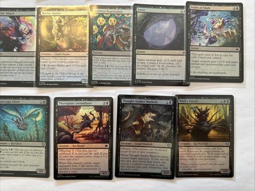 MTG ~ Bloomburrow ~ Lote de 128 tarjetas de papel aluminio ~ Raras/Comunes ~ Sin duplicados - Imagen 18 de 22