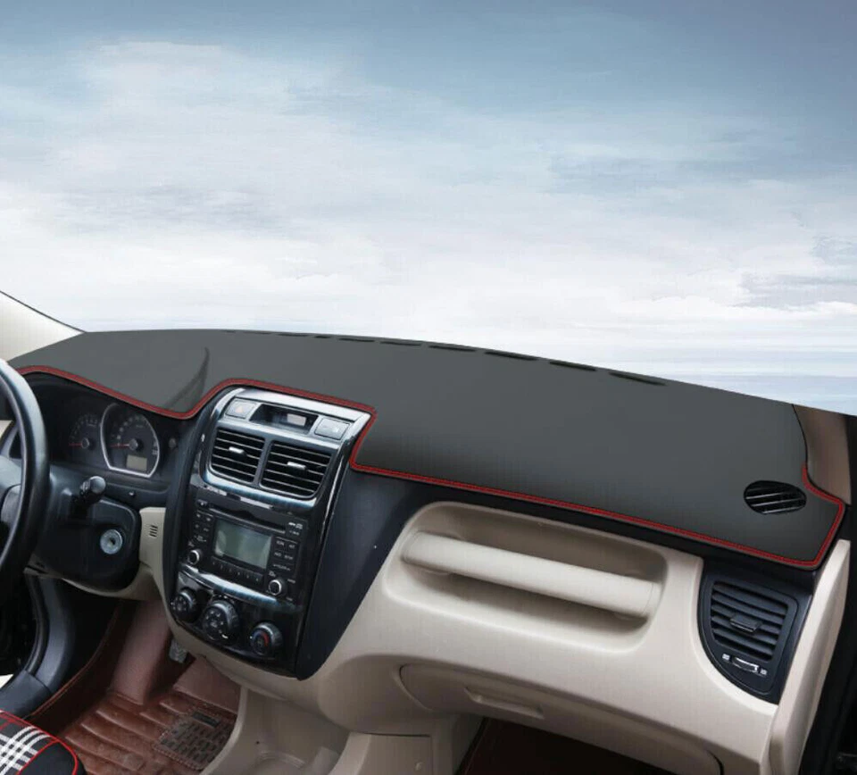 For Kia Sportage 2005-10 leather Non-slip Dash Board Cover Mat Dashboard Carpet Foto 2 de 4