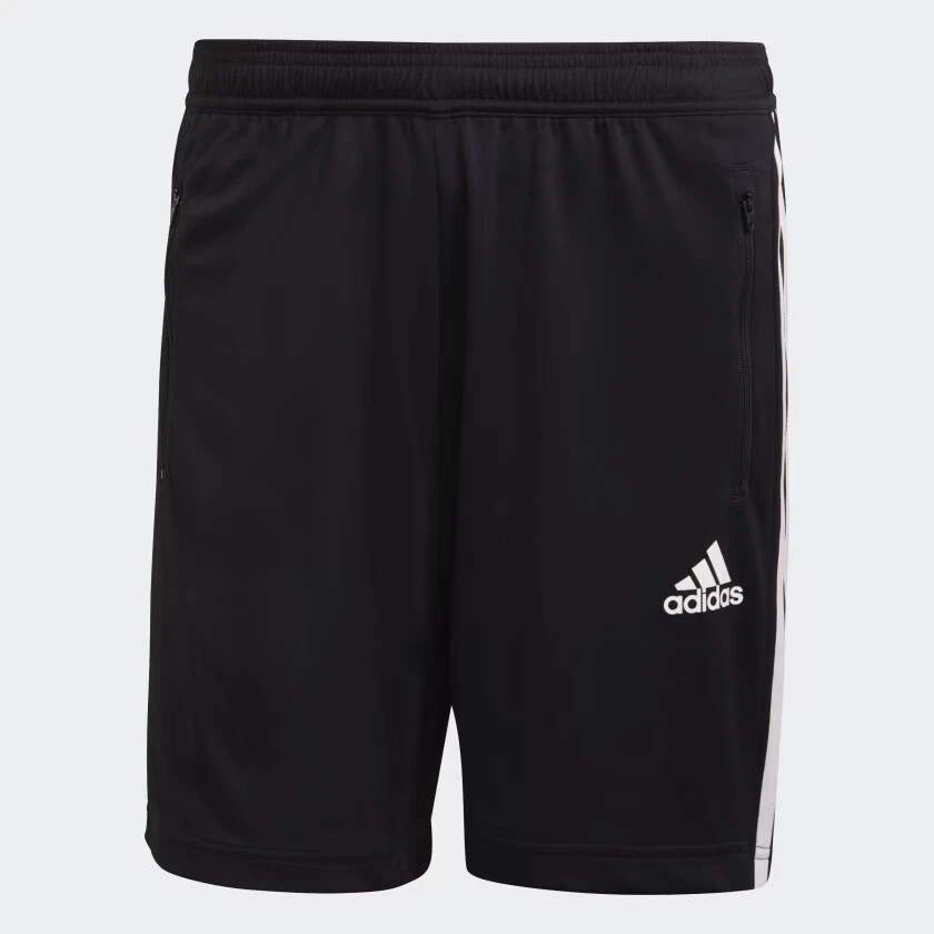 Adidas Men's Designed to Move Sport 3-Stripes Shorts - Black
