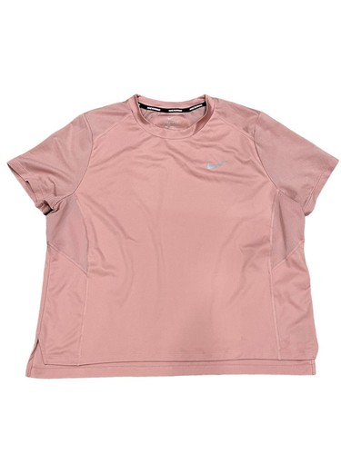 Nike Running Dri Fit Short Sleeve Women’s XL Shirt Salmon Pink in EUC