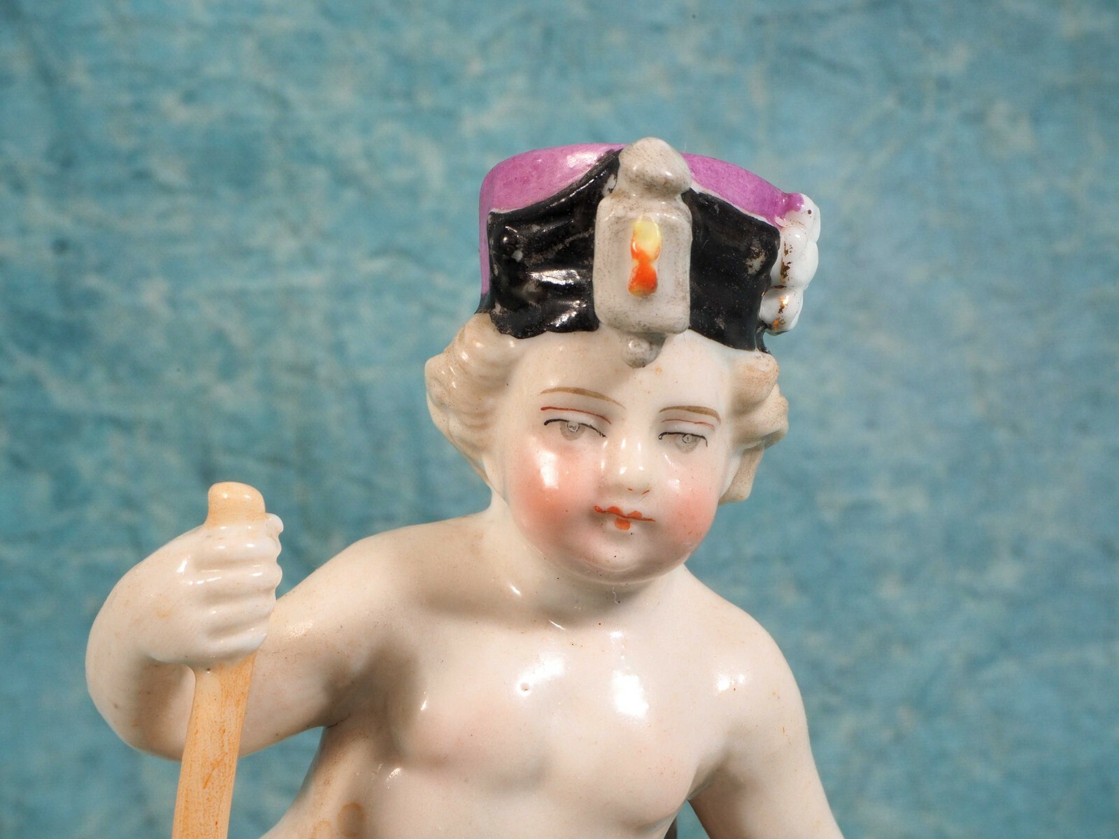 Meissen Johansen Roth JR Porcelain Boy Cherub Figurine Miner ANTIQUE eBay