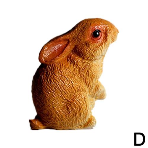 Mini Rabbit DIY Ornament Resin Crafts Micro Landscape HOT US Decorations E7G5 - Bild 21 von 21