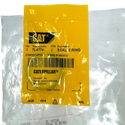 094748251a　DIKINR407 7台 Caterpillar CAT 7L4774 Seal O Ring 7L-4774 | eBay
