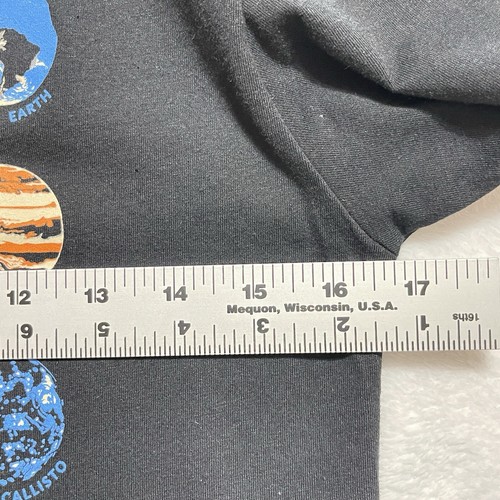 The Planetary Society Shirt Herren Unisex XS schwarz Astronomie Weltraum Planet Kosmos - Bild 7 von 8