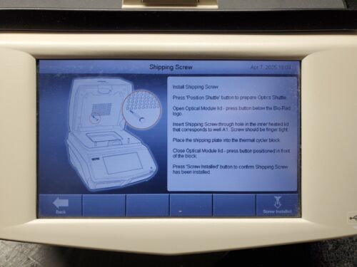 BIO-RAD C1000 TOUCH PCR THERMAL CYCLER CFX96 RT OPTICS MODULE, LAPTOP, SOFTWARE - Picture 13 of 19