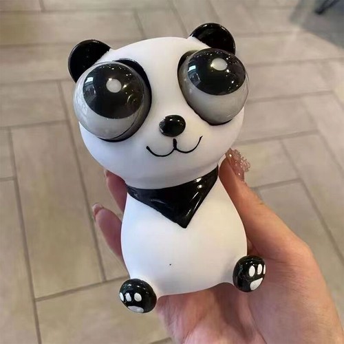 Explosive Eye Doll Decompress Toys Anti-Stress Pressure Panda Squeeze Toys G W❤D