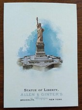 STATUE OF LIBERTY, 2006 TOPPS ALLEN & GINTER'S #350, NATIONAL MONUMENT