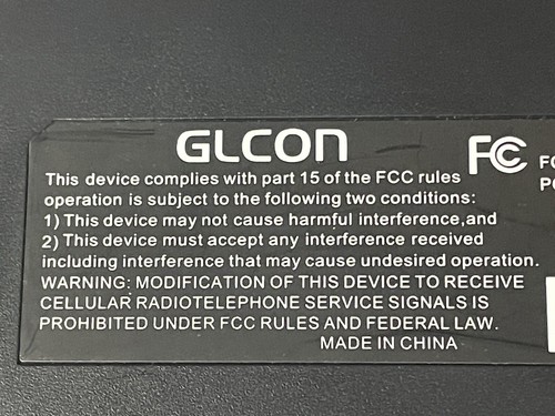 GLCON ZNNF60 Interfono Wireless Full Duplex 9 CANALI DUPLEX CODICI DIGITALI A/B - Foto 8 di 9