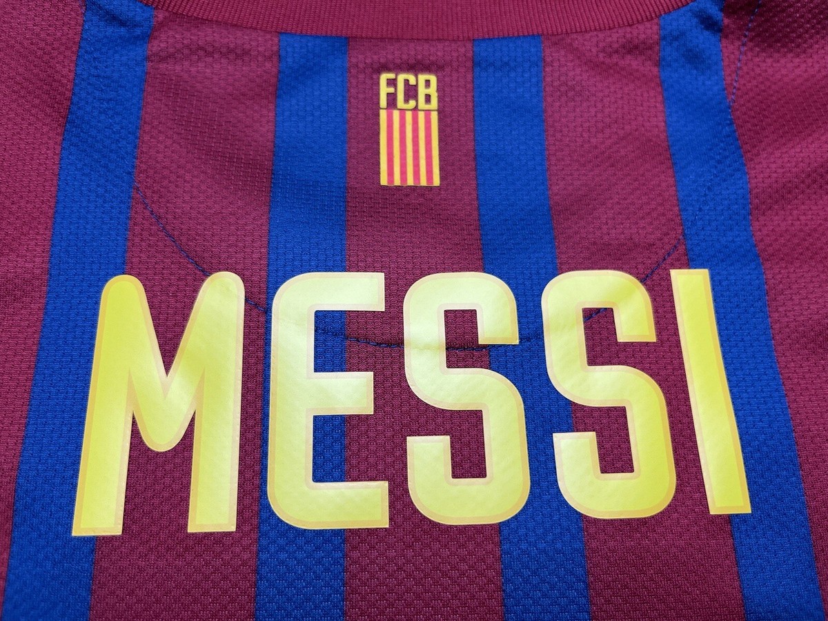 2011 2012 Fc Barcelona Leo Messi Jersey XXL 2XL Nike Shirt Kit