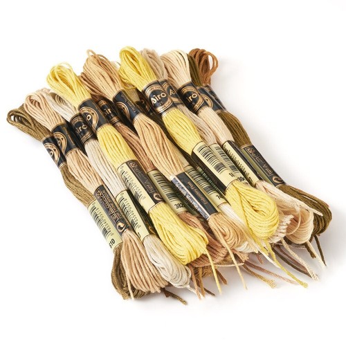 1Bag Gradient Color 1.0mm Polyester Embroidery Floss Cross Stitch Threads Crafts - Picture 24 of 99