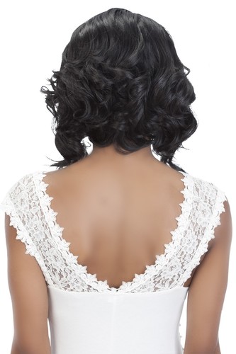Vivica Fox Lace Front Wig 13"Spiral Curl Bob W/ Feathered Bang Side Part - TORI - Picture 34 of 39