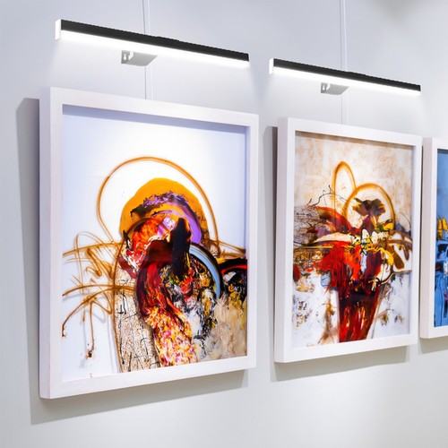 Picture Lights Rechargeable Battery Operated Wall Art Lights,Wireless Magnetic - Picture 16 of 18