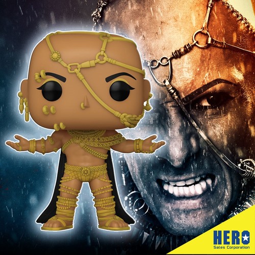 FUNKO MOVIE 300: Leonidas, Gorgo, Xerxes & Dilios (Complete Set) (IN HAND NOW) - Picture 11 of 12