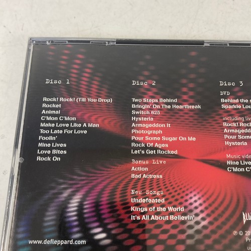 Mirror Ball Live & More And Yeah! by Def Leppard 2006 2011 CD lot - Picture 4 of 24
