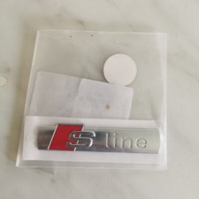 GENUINE AUDI S-LINE BADGE (VARIOUS MODELS) 8N0853601A