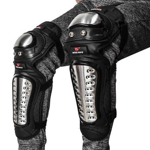 Bicycle Skateboard Skiing Motorcycle Knee Elbow Pads Set Racing Gear Protection - Picture 7 of 8