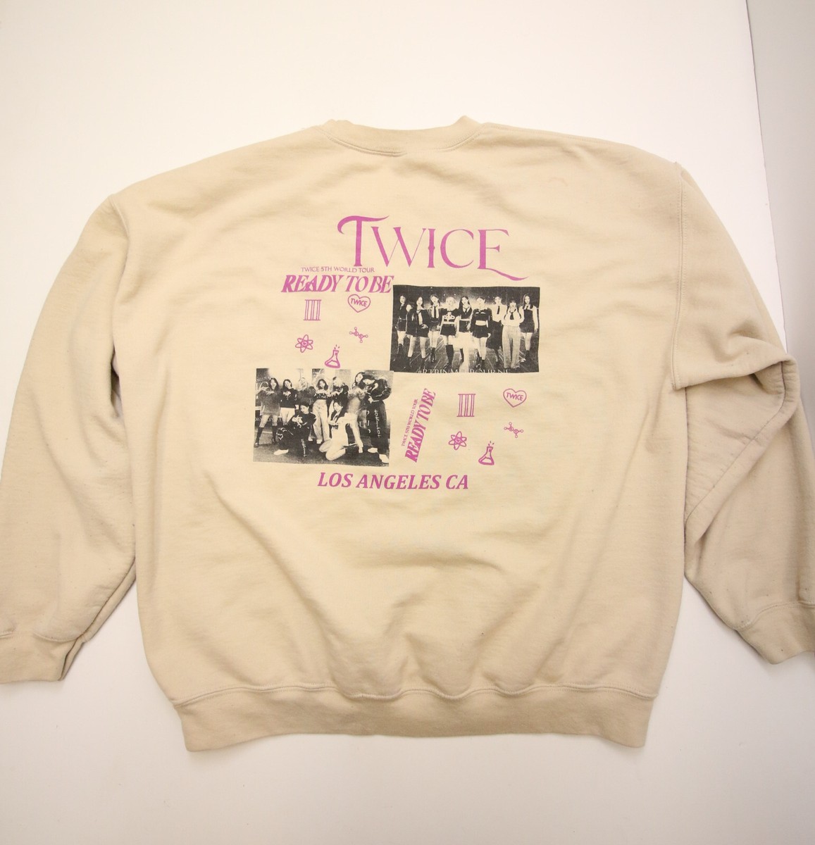 TWICE海外公演 グッズ White Crewneck Sサイズ s-l1200.jpg