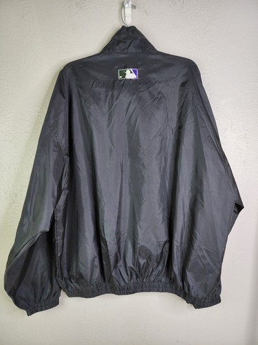 Vtg Genuine merch colorado rockies XXL pro player 1998 all star game windbreaker - Picture 10 of 16