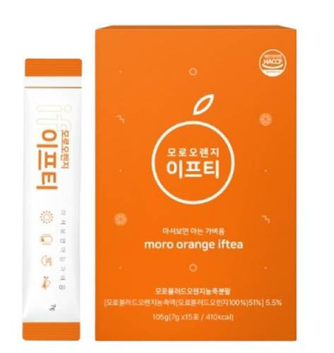 100% Pure Moro Blood Orange Extract, C3G 7g x 15 Packs SuperFood Diet K-Beauty