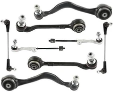 Front Lower Control Arms W/ Ball Joints Tie Rods & Links For BMW X3 2019-2021
