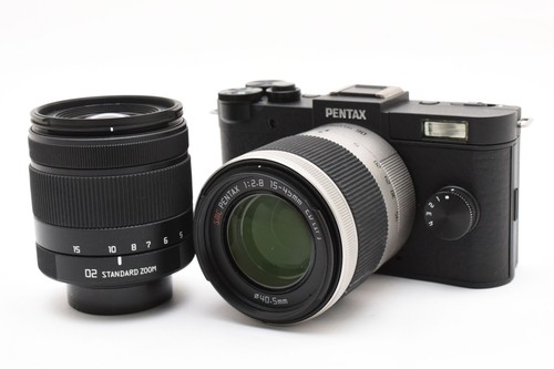PENTAX Q-S1 Body Black 12.4 MP Digital Camera w/02 06 Lens [Exc Japan 9057
