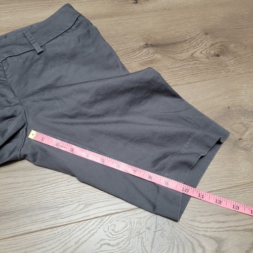 Mossimo Shorts Womens 4 Gray Chino Mid Rise Stretch Extensible Flat Front Lounge - Picture 6 of 7