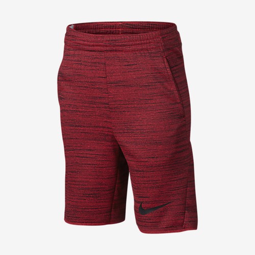 NEU MIT ETIKETT NIKE BIG JUNGEN UNIVERSITY ROT OFFENER SAUM 8" BSKTBLL SHORTS GRÖSSE S & L 844317 657 - Bild 1 von 10