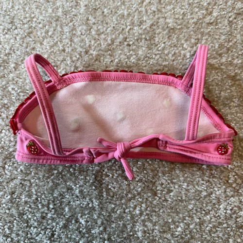 Vintage Gymboree Badeoberteil rosa Erdbeere Gr. 12-18M Baby Mädchen - Bild 6 von 7