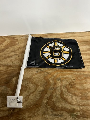 Boston Bruins NHL 11X14 Window Mount 2-Sided Car Flag - Picture 1 of 4