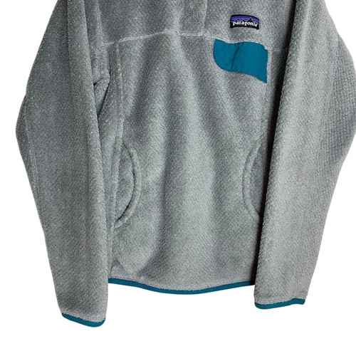 Patagonia Fleece Jackets Youth Girls L (12) Casual 1/4 Zip T Snap Comfy Lot of 2 - Picture 17 of 23