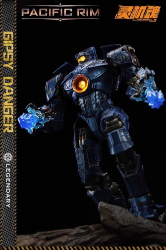 LING JIHUN Pacific Rim Gipsy Avenger Gipsy Danger Crimson Typhoon 20 cm giocattolo mecha - Foto 13 di 24