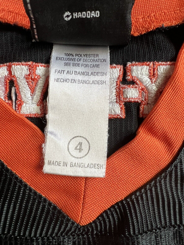 Harley Davidson Motorcycles Kinder Gr. 4 genähtes Trikot Shirt schwarz orange - Bild 10 von 10