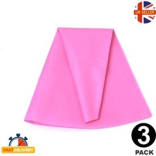 3x Cake Icing Piping Reusable Silicone Bag Icing Cream Pastry Cookies Decorating
