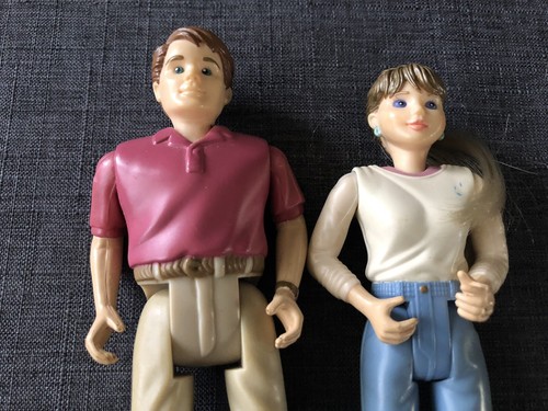 Fisher Price Loving Family Special Edition Townhouse Dollhouse Mom/Dad 2000 - Picture 2 of 7