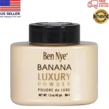 Ben Nye Luxury Banana Powder 1.5 oz 42 grams- Brand New EXP. 04-01-2027