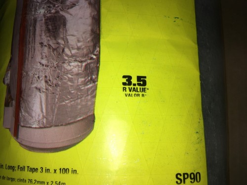 Manta aislante calentador de agua reflectante Frost King SP90A R3.5 1 x 48 x 75 - Imagen 5 de 6