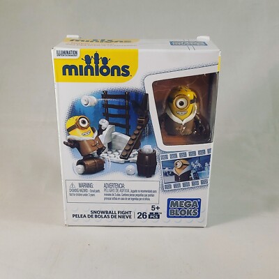 Mega Bloks Minions Snowball Fight - CNF48 - New