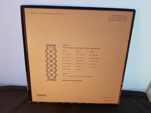 Mozart The Sonatas For Organ And Ochestra 2 X LP W/ Booklet Stereo LSC-7041 Red - Imagen 10 de 10