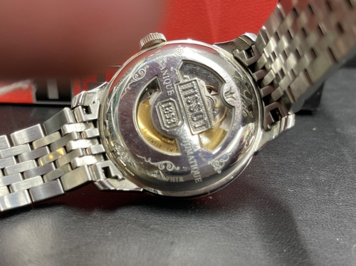 Tissot T-Classic Le Locle 25Jewels Automatic 39mm Watch T41.1.483.33 Box + Books - Picture 15 of 20