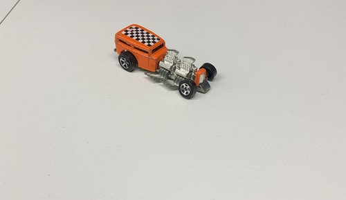 Coche suelto Hot Wheels 1996 Way 2 naranja rápido a cuadros Tailandia de colección - Imagen 12 de 12