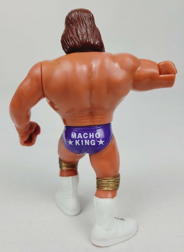 WWF Hasbro The Macho King Randy Savage Series 2 Wrestling Figure 1991 WWE - Picture 3 of 4