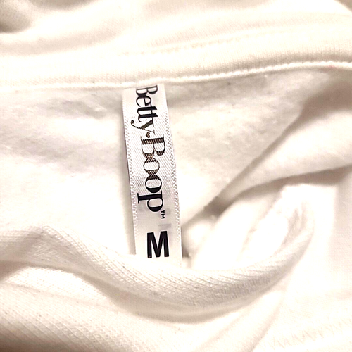 Betty Boop Women White Pullover Hoodie Size M Classy & Sassy Boop=Oop-A-Doop - Picture 11 of 17