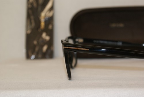 Brand New Authentic Tom Ford 5407 Shiny Black 001 54-16-145 W Original Case! - Picture 6 of 6