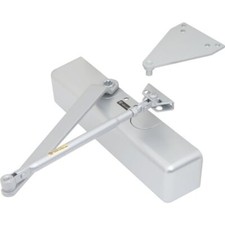 shield security Commercial heavy-duty hydraulic door closer, aluminum 909169